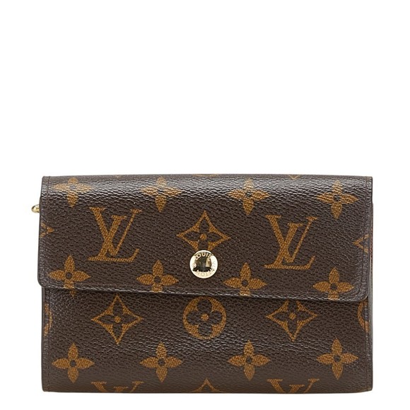 Louis Vuitton Wallet Monogram Alexandra Portefeuille Brown - Picture 1 of 8